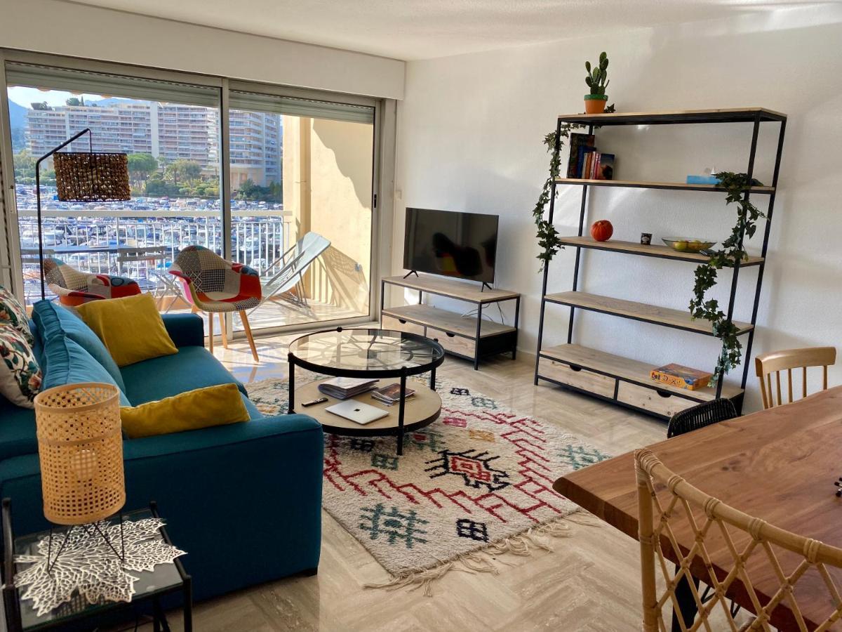 Appartement Lumineux 6 Places Avec Vue Sur Marina Mandelieu-la-Napoule Exterior photo